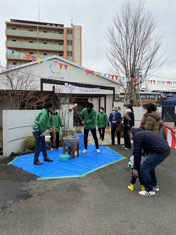 餅つきイベント