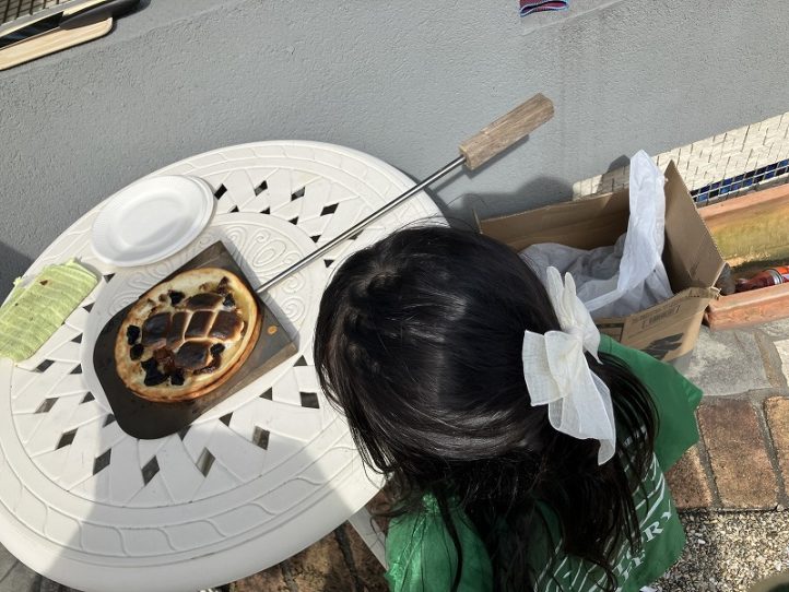 こんがり焼き目がついたら出来上がり